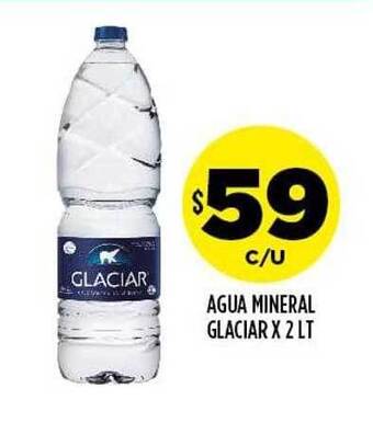 Supermercados Toledo Agua Mineral Glaciar oferta