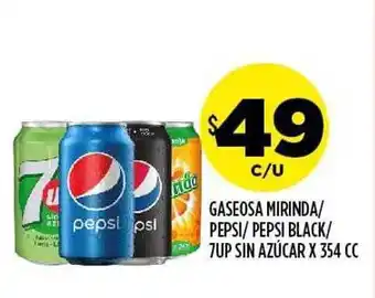 Supermercados Toledo Gaseosa Mirinda Pepsi Pepsi Black 7up Sin Azucar oferta