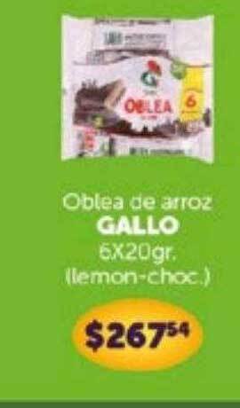 La Gallega Supermercados Oblea De Arroz Gallo oferta