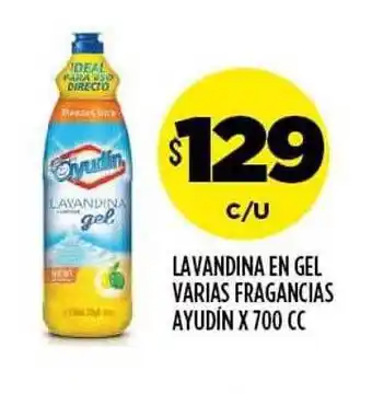 Supermercados Toledo Lavandina En Gel Varias Fragancias Ayudin oferta