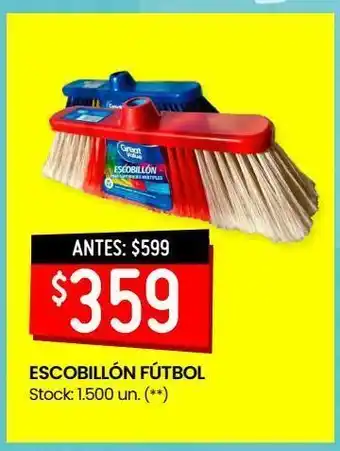 Changomas Escobillón fútbol oferta