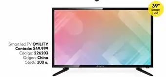 Coppel Smart tv oyility oferta