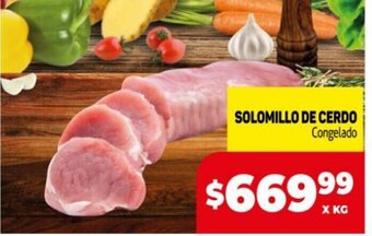 Makro Solomillo De Cerdo Congelado oferta