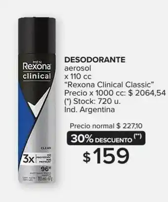 Carrefour Maxi Desodorante Aerosol x110 cc oferta