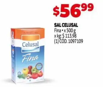 Makro Celusal Sal Fina x 500 g oferta