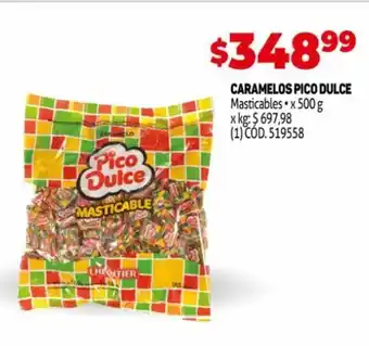 Makro Pico Dulce Caramelos Masticables x 500 g oferta