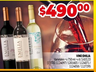Makro Vino Emilia Varietales x 750ml oferta