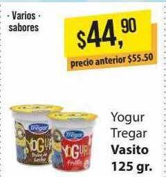 Supermercados Damesco Yogur Tregar Vasito oferta