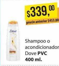 Supermercados Damesco Shampoo O Acondicionador Dove oferta