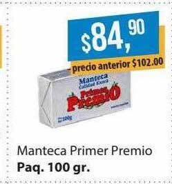 Supermercados Damesco Manteca Primer Premio oferta