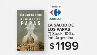Carrefour Maxi La Salud De Los Papas 100 u oferta