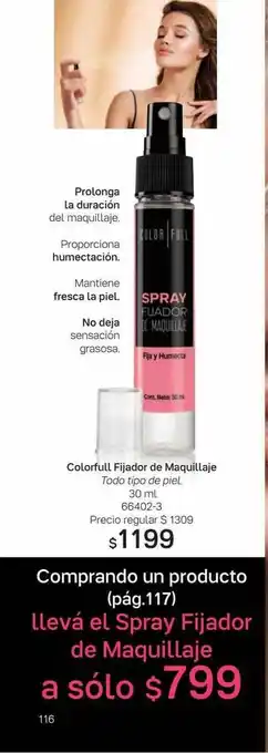 Colorfull Fijador De Maquillaje