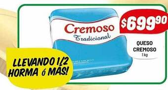 Almacor Queso Cremoso oferta