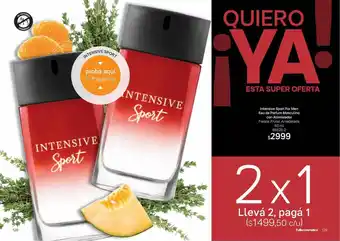 Intensive Sport For Men Eau De Parfum Masculino Con Atomizador