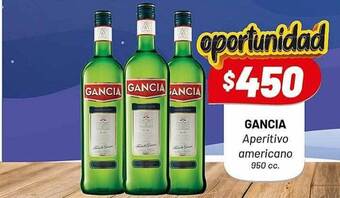 Almacor Gancia Aperitivo Americano oferta