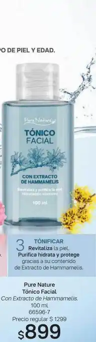 Pure Nature Tónico Facial