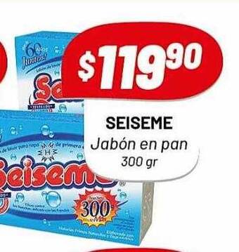 Almacor Seiseme Jabón En Pan oferta