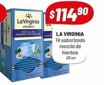 Almacor La Virginia Té Saborizado Mezcla De Hierbas oferta