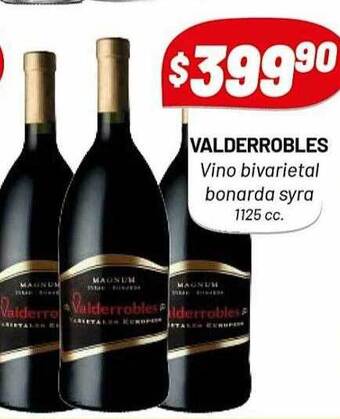 Almacor Valderrobles Vino Bivarietal Bonarda Syra oferta