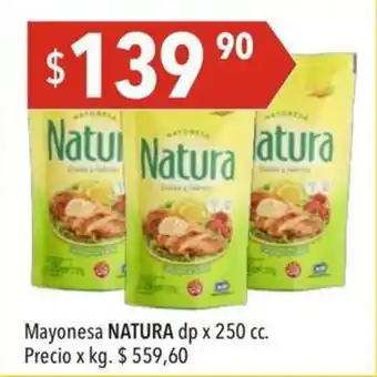 Hergo Natura Mayonesa dp x 250 cc oferta