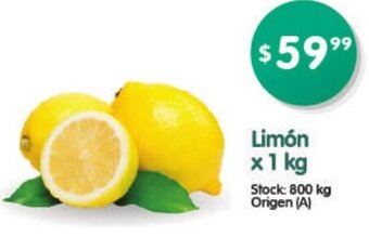 Supermercados Buenos Días Limón x 1 kg oferta