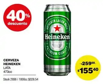 Atomo Conviene Heineken Cerveza Lata 473 cc oferta