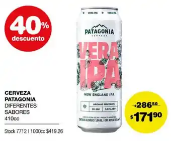Atomo Conviene Patagonia Cerveza 410 cc oferta