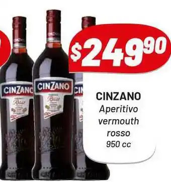 Almacor Cinzano Aperitivo Vermouth Rosso 950 cc oferta