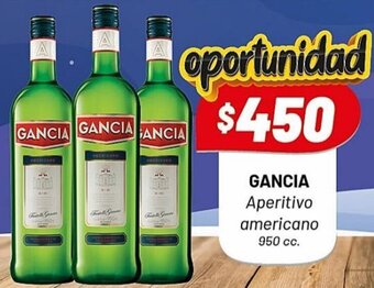 Almacor Gancia Aperitivo Americano 950 cc oferta