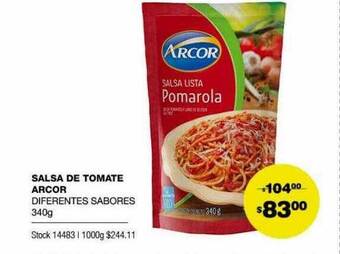Atomo Conviene Salsa De Tomate Arcor oferta