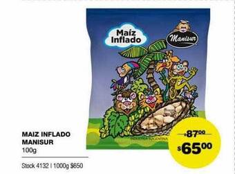 Atomo Conviene Maiz Inflado Manisur oferta