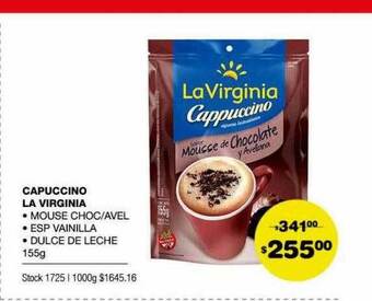 Atomo Conviene Capuccino La Virginia oferta