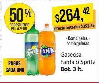Supermercados Damesco Gaseosa Fanta O Sprite oferta