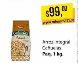 Supermercados Damesco Arroz Integral Cañuelas oferta