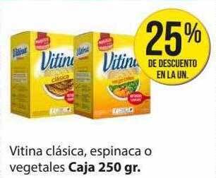 Supermercados Damesco Vitina Clasica Espinaca O Vegetales oferta