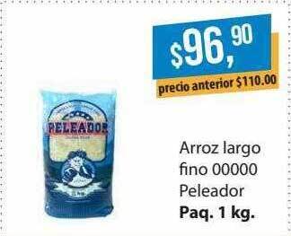 Supermercados Damesco Arroz Largo Fino Peleador oferta