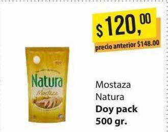 Supermercados Damesco Mostaza Natura oferta