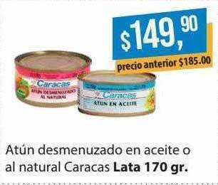 Supermercados Damesco Atun Desmenuzado En Aceite O Al Natural Caracas oferta