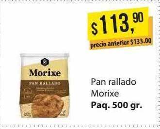 Supermercados Damesco Pan Rallado Morixe oferta