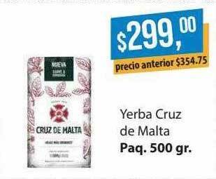 Supermercados Damesco Yerba Cruz De Malta oferta