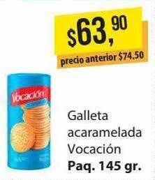 Supermercados Damesco Galleta Acaramelada Vocación oferta