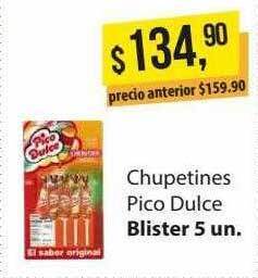 Supermercados Damesco Chupetines Pico Dulce oferta