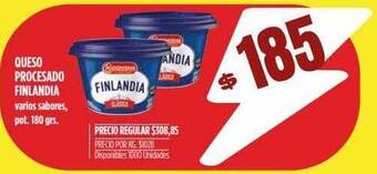 Supermercados Vea Queso Procesado Finlandia oferta