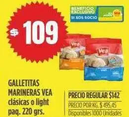 Galletitas Marineras Vea Clásicas O Light