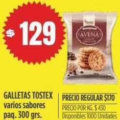 Supermercados Vea Galletas Tostex oferta