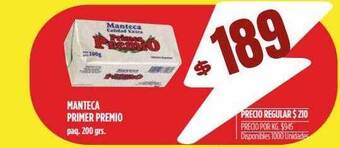 Supermercados Vea Manteca Primer Premio oferta