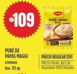 Supermercados Vea Puré De Papas Maggi oferta