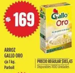 Supermercados Vea Arroz Gallo Oro oferta