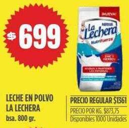 Supermercados Vea Leche En Polvo La Lechera oferta