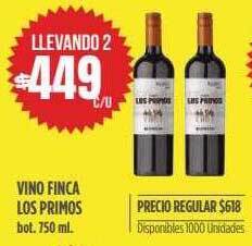 Supermercados Vea Vino Finca Los Primos oferta